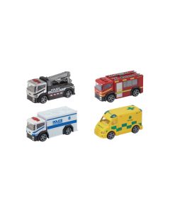 Biler, Emergency Truck 12cm, 1 stk. ass.