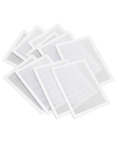 Stiftmosaik plader - 10 stk små