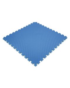 EVA Softgulv, 1x1m 20 mm tyk blå/grå