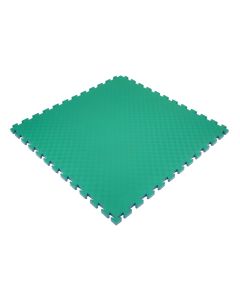 EVA Softgulv, 1x1m 20 mm tyk grøn/grå
