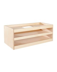 BABYUp Legebord Åben u. skuffer