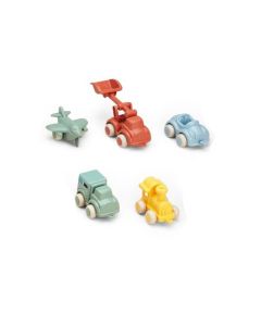 Vikingtoys Reline arbejdsbiler, 5 stk