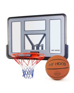 Basket Backboard m. kurv+net 110x74 cm