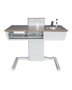 Puslebord Deluxe Hvid - fritstående