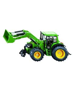 Traktor m Frontlæsser - John Deere Siku