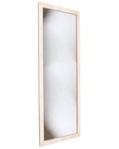 Spejl, hvidpigmenteret, 60 x120 cm