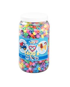 Hama maxi 1400 stk i bøtte pastel mix 50
