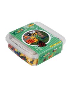 Hama maxi 600 perler+plade 8214, i bøtte