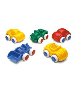 Transportmidler i plast - 5 stk ass mod