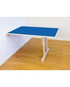Klapbord 100x80 cm, laminat, hvidpigment