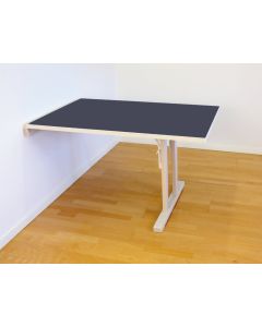 Klapbord 120x80 cm, laminat, hvidpigment