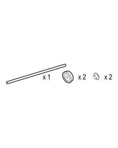 MiniViking aksel Ø10 x 368mm