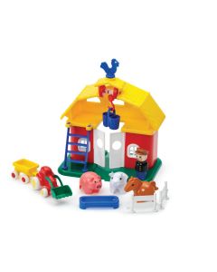 Bondegård i plast - Vikingtoys