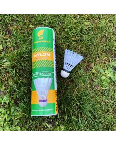 Badmintonbolde i plastik - rør m. 6 stk.