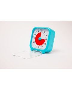 Time Timer LILLE, Turkis, 7,5x7,5 cm.