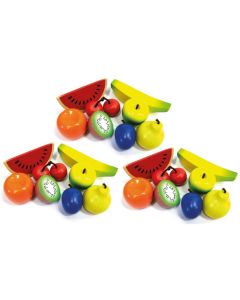 Legemad Frugt i træ - 24 stk.