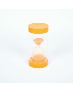 Timeglas med orange sand - 10 minutter