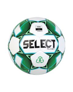 Fodbold Planet Hvid/Grøn str. 4