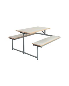 Klapbord m. bænke -  Skole robust