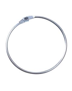 Metalring til mærkebånd el. veste