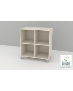 KUBUS 15 Reol med 4 rum