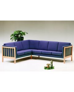 Ida Sofa 5-pers. Bøg (Stof gruppe 1)