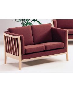 Ida Sofa 2-pers. Bøg (Stof gruppe 0)