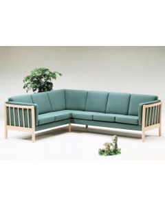 Ida Sofa 5-pers. Bøg (Stof gruppe 0)