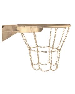Basketballkurv med net - galvaniseret