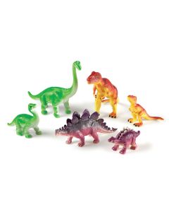 Jumbo dyresæt: 6 stk Dino unger + mødre