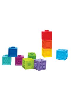 EduShape - Tekstur Byggeklodser - 10 stk