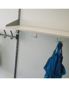 Hylde med 3 store drejekroge