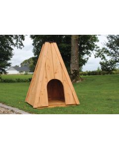 Tipi 4-kant, lærk med Bodex tag