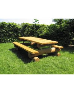 Bænkebord Robinia/ Lærk