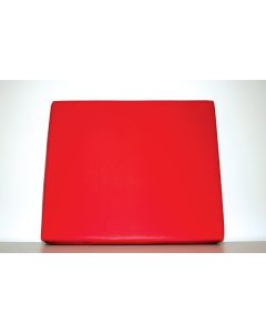 Puslepude m/PVC-frit stof, 90x70x7cm Rød