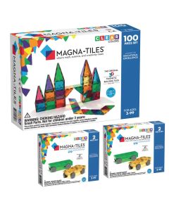 Magna-Tiles Sampak - 104 dele transp.