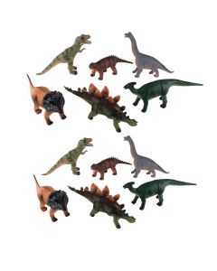Dinosauer - 12 stk. Soft ASS.