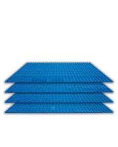 LEGO Byggeplader Blå - 4 stk -25 x 25 cm