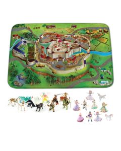 Legetæppe, Borg med fantasy+ eventyrfig.