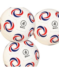 Fodbold Allround, 3 stk - str. 4, ass.