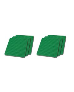 DUPLO Byggeplader Grønne - 6 stk25x25