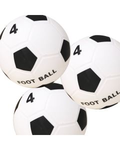 Fodbold plastbold 240 g - 3 stk - Str. 4