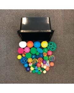 Sansebolde i kasse - 50 stk assorteret