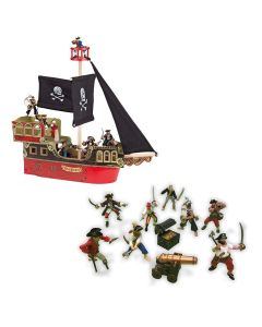 Piratskib og piratfigurerer 11 dele