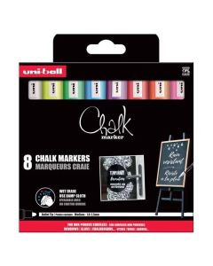 Uni Chalkmarker PWE-5M Normal 8 stk.