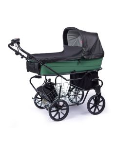 Odder Green III Deluxe barnevogn m motor