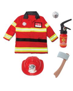 Udklædning, Brandmand, Str. 5-6 år