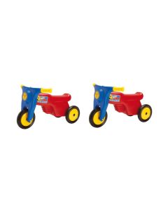 Dantoy Scooter m. gummihjul - 2 stk.