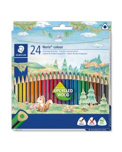 STAEDTLER Noris farveblyanter, 24/ass