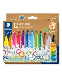 STAEDTLER Noris jumbo tusser 3 mm 12 stk